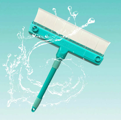 Aqua Blade Full Set Pro is featuring 22cm and 30cm professional squeegees, an adjustable angle adapter for awkward angles, and two telescopic handles for extended reach Active